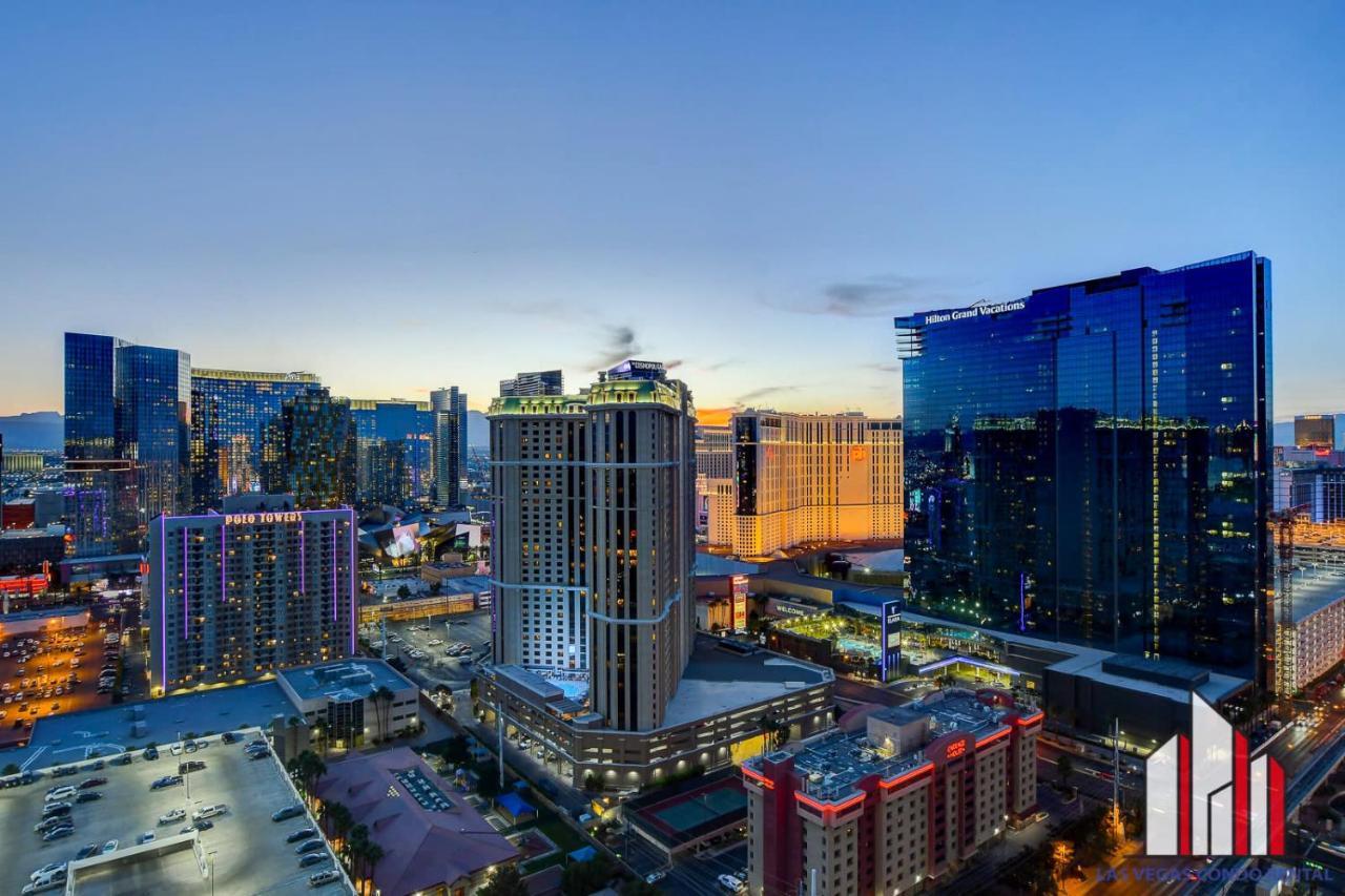 Mgm Signature-29-607 F1 Track & Strip View Balcony Las Vegas Exterior photo