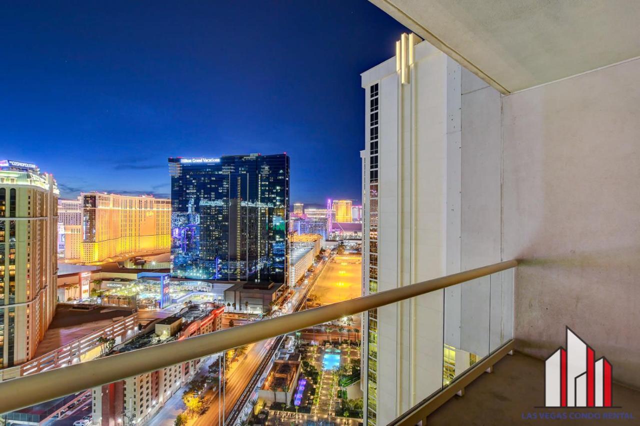 Mgm Signature-29-607 F1 Track & Strip View Balcony Las Vegas Exterior photo