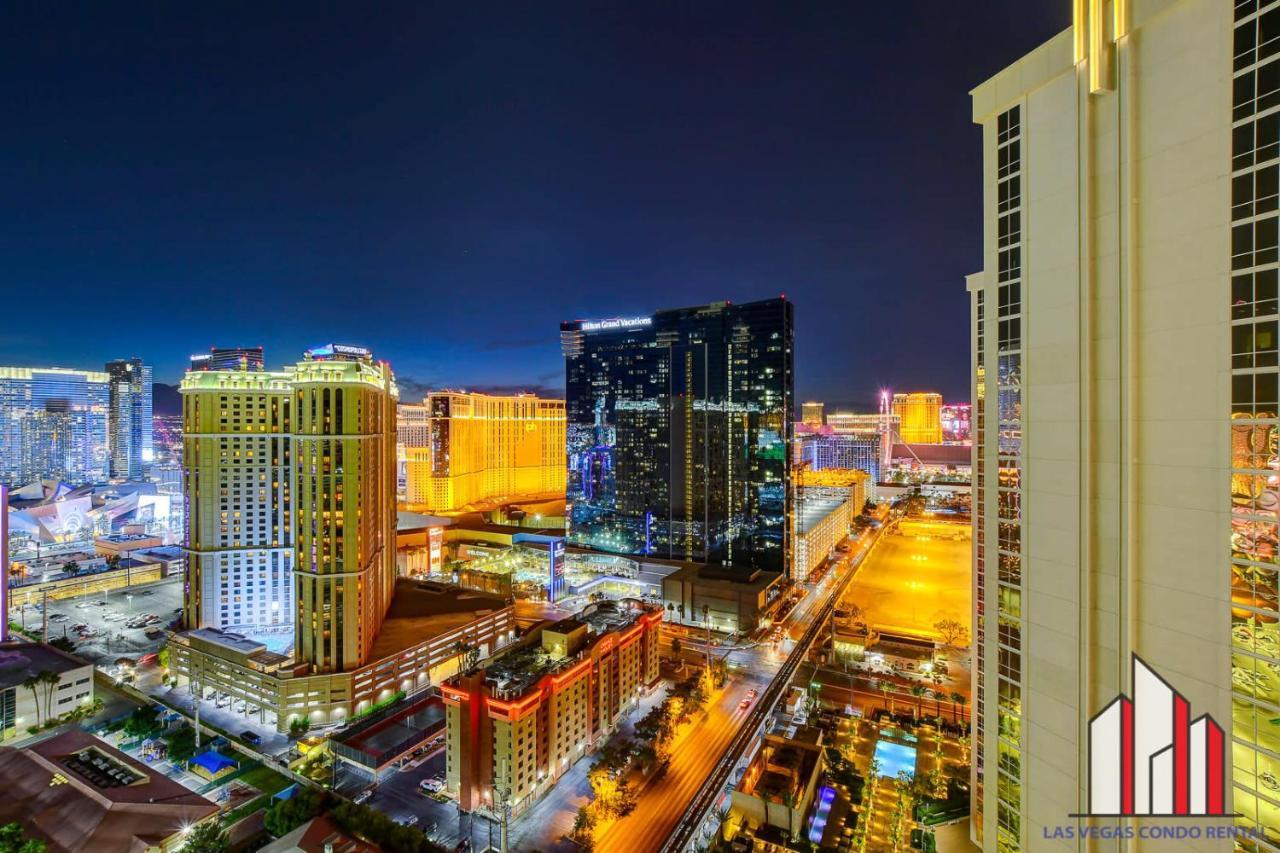 Mgm Signature-29-607 F1 Track & Strip View Balcony Las Vegas Exterior photo