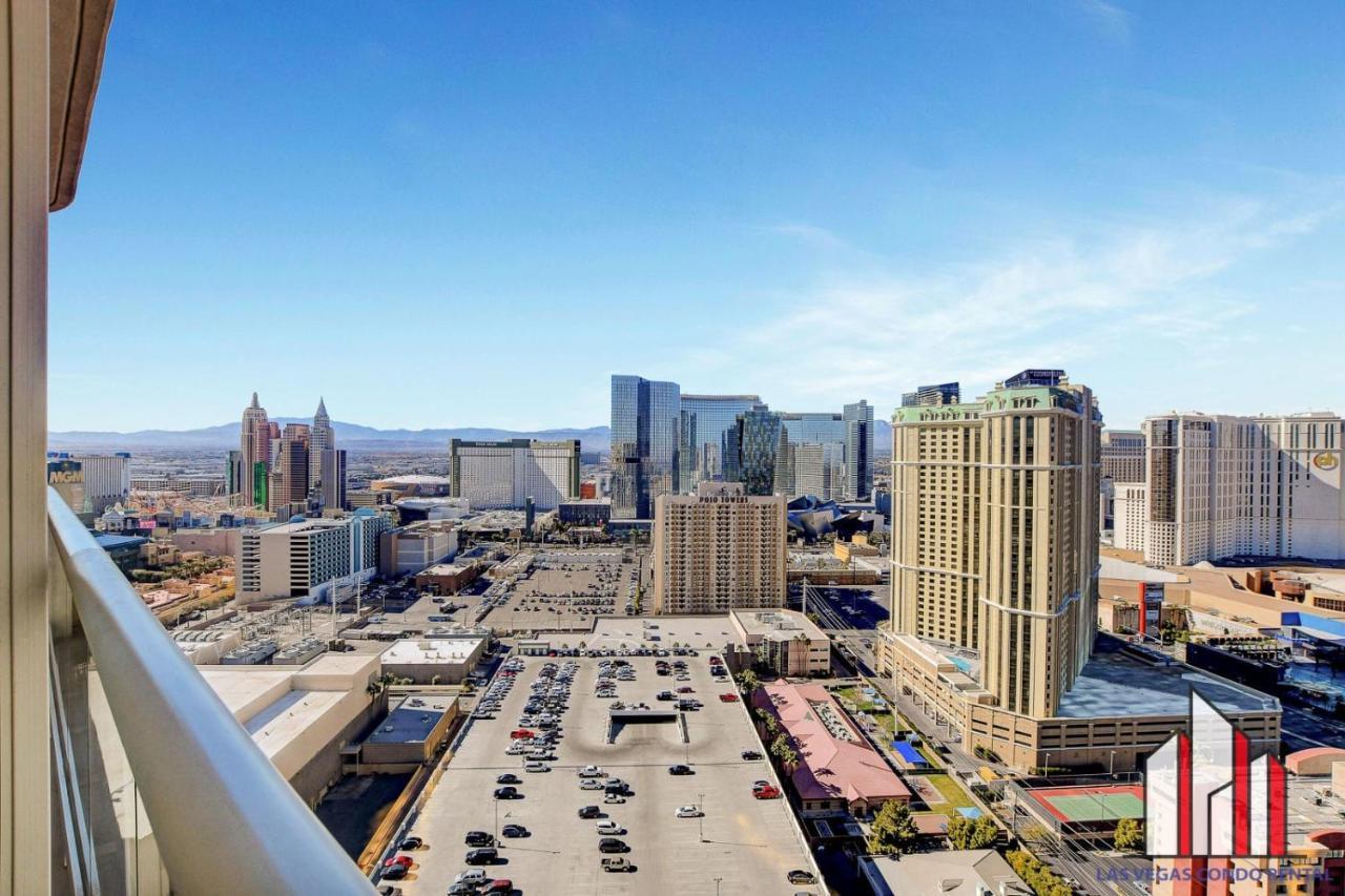 Mgm Signature-29-607 F1 Track & Strip View Balcony Las Vegas Exterior photo