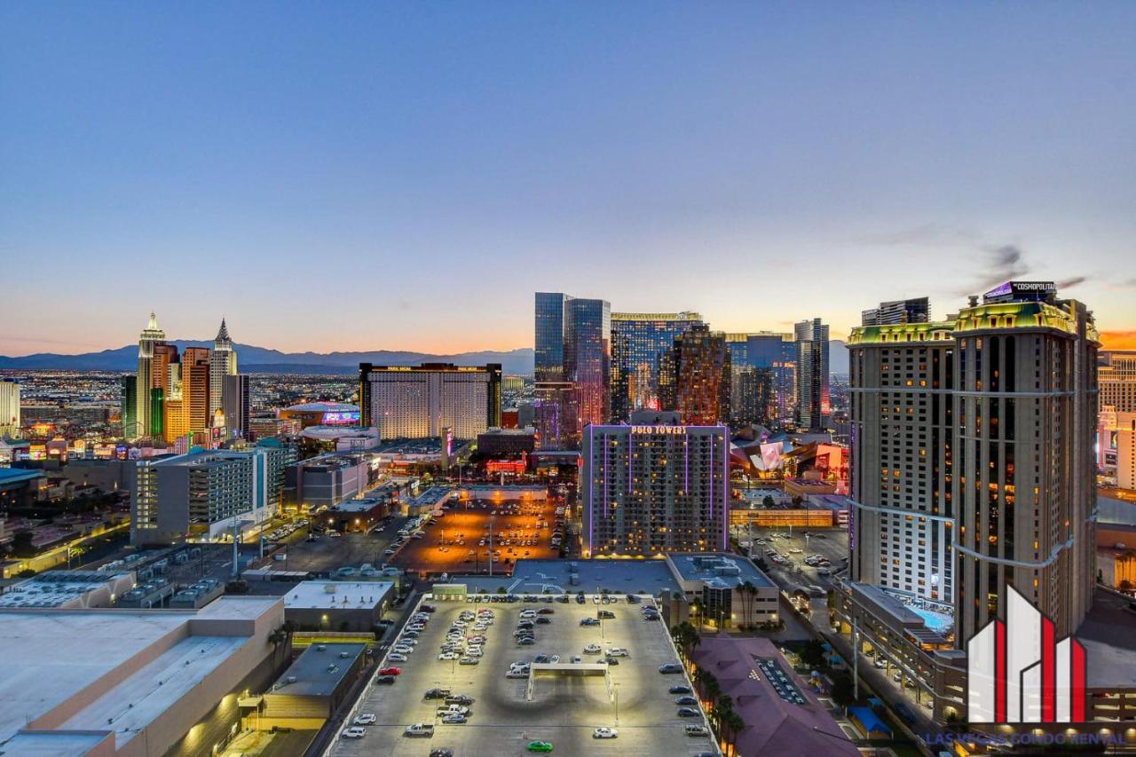 Mgm Signature-29-607 F1 Track & Strip View Balcony Las Vegas Exterior photo