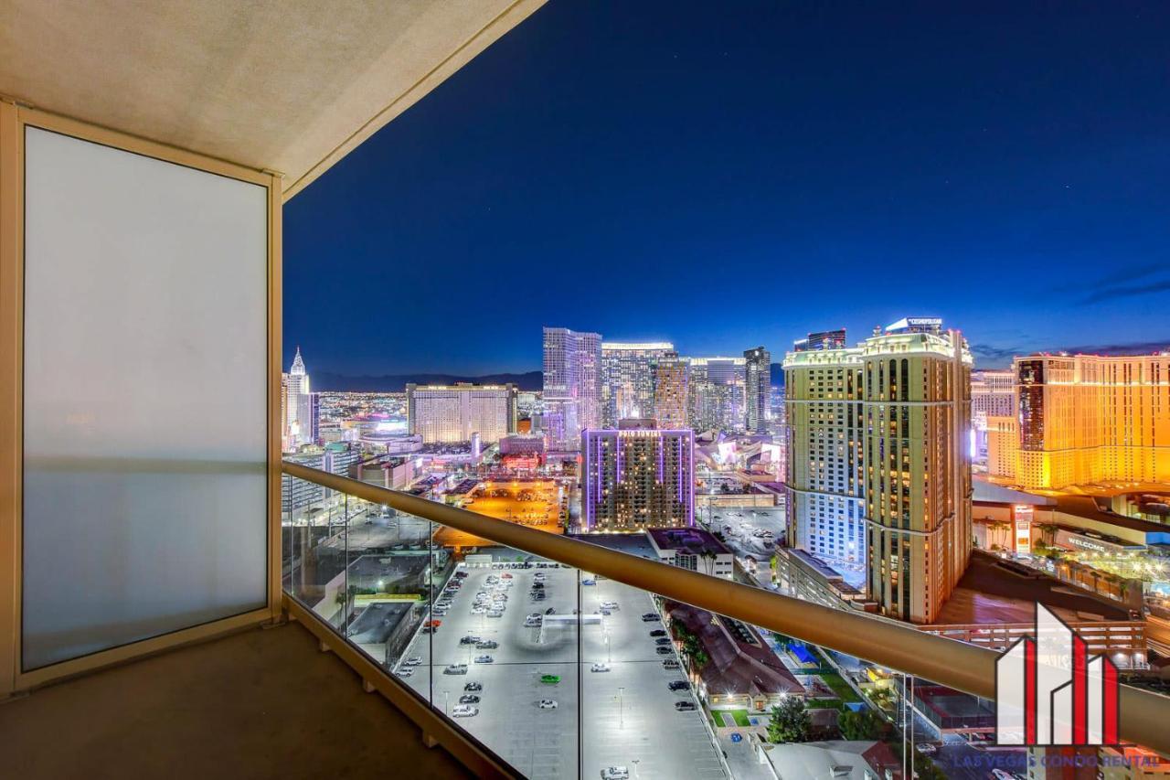 Mgm Signature-29-607 F1 Track & Strip View Balcony Las Vegas Exterior photo