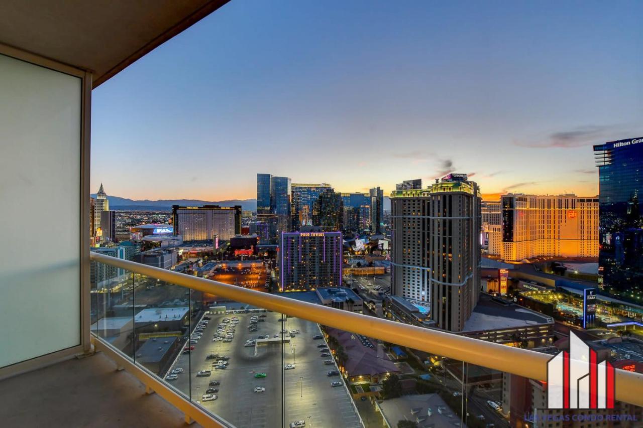 Mgm Signature-29-607 F1 Track & Strip View Balcony Las Vegas Exterior photo