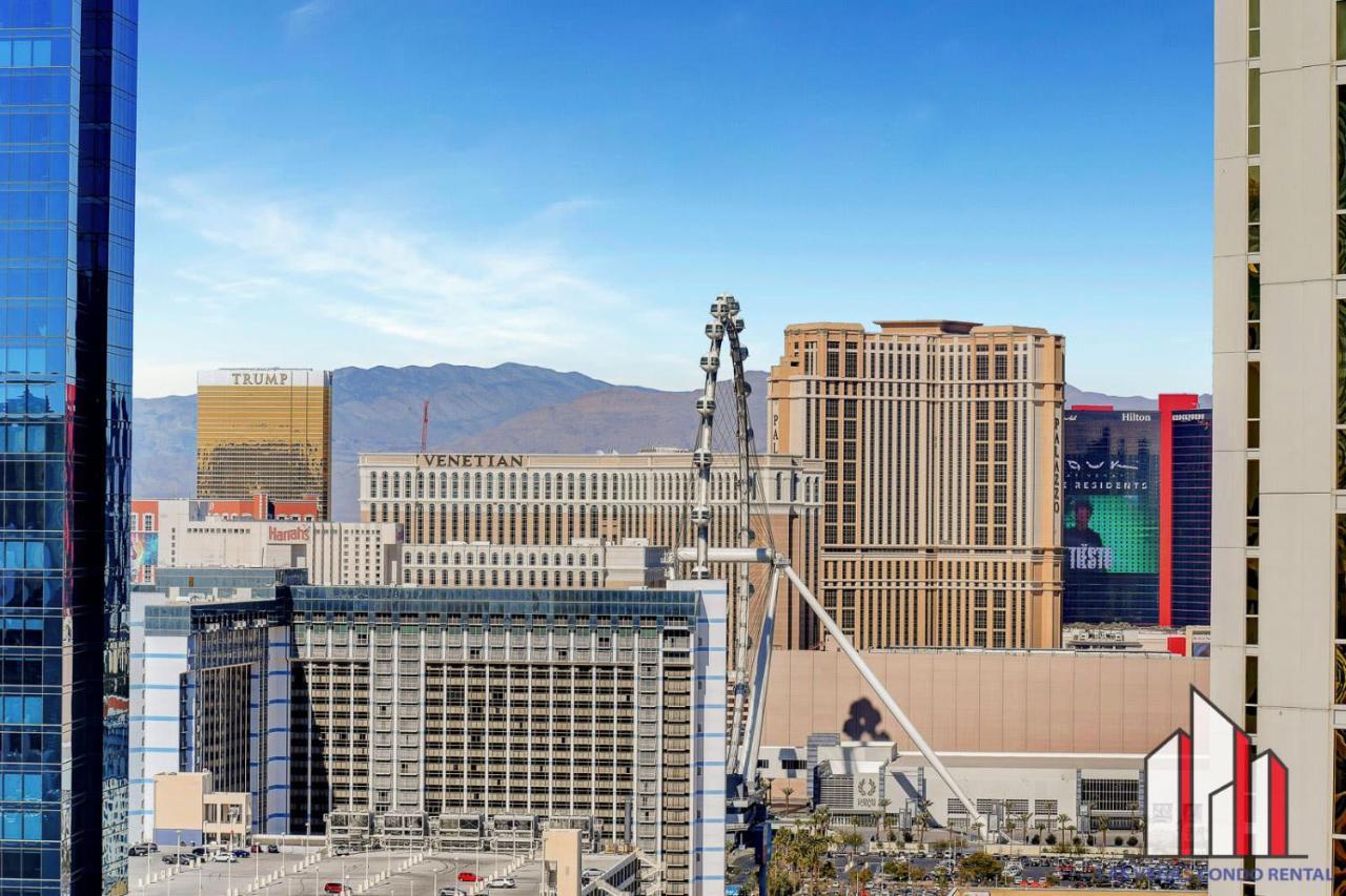 Mgm Signature-29-607 F1 Track & Strip View Balcony Las Vegas Exterior photo