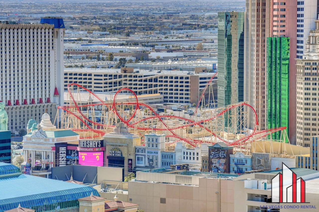 Mgm Signature-29-607 F1 Track & Strip View Balcony Las Vegas Exterior photo